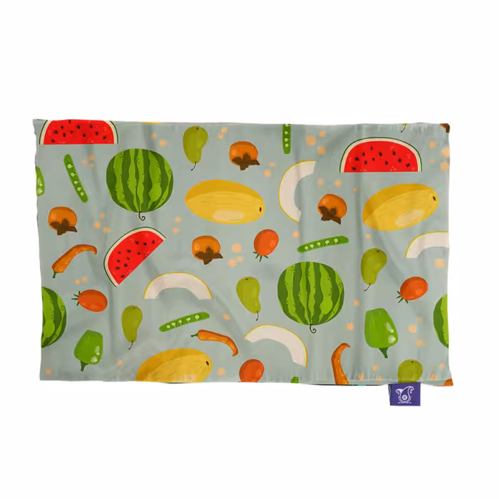 پارچه کادویی ترمه طراحان ایده مدل میوه ها کد cfp1702