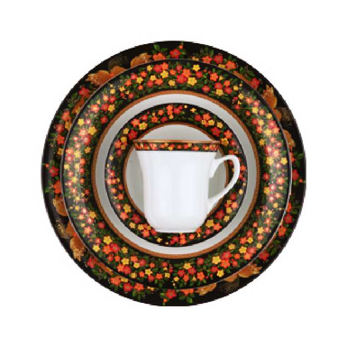 سرویس چینی 108 پارچه کامل سیمرغ والندورفر