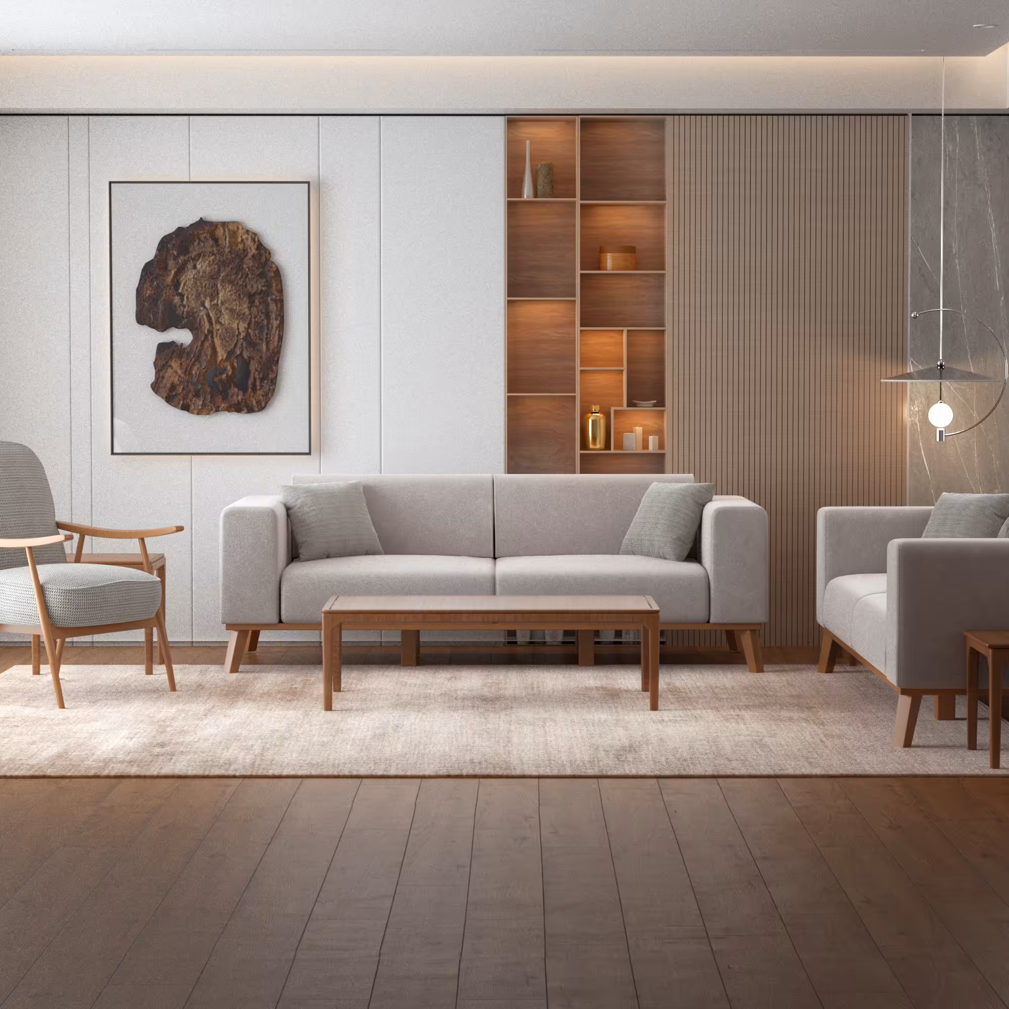 مبل مینیمال مدرن طرح کارلا