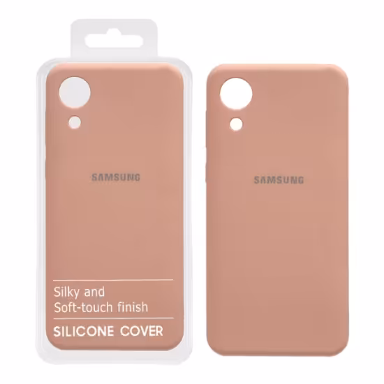 قاب گوشی نیو سیلیکون محافظ لنزدار RF برای Samsung A03 Core