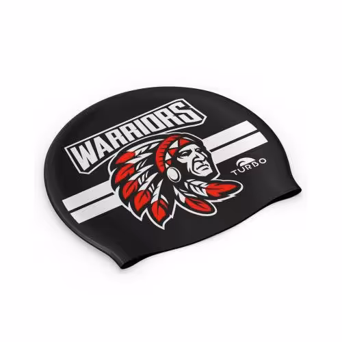 کلاه شنا سیلیکونی توربو اسپانیا مدل NATIVE WARRIOR