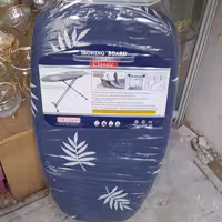 میز اتو تاشو نشسته بزرگ و استاندارد  پایه قلافی ظخیم و محکم گلدار  مدل جدید