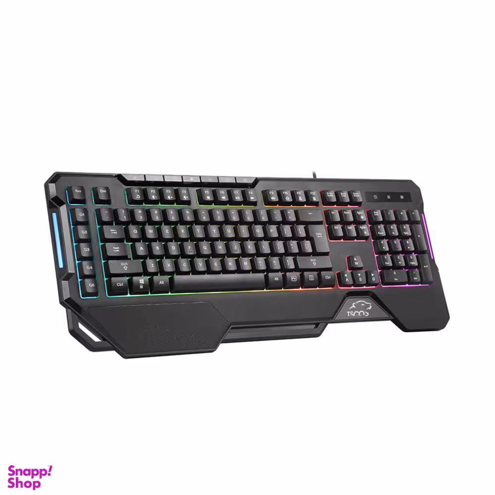 کیبورد تسکو مدل Gk 8126 رنگ مشکی