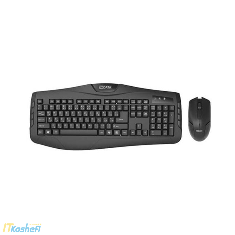 قیمت و خرید کیبورد و ماوس بی سیم سادیتا مدل SKM-1655 WL - آی تی کاشفی