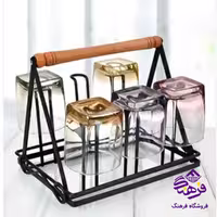 جالیوانی ایده رومیزی دسته چوبی N 408