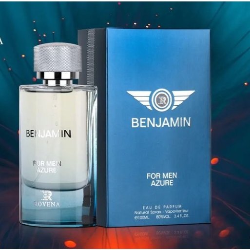 ادکلن BENJAMIN FOR MEN AZURE ROVENA ادکلن بنتلی آزور ررونا