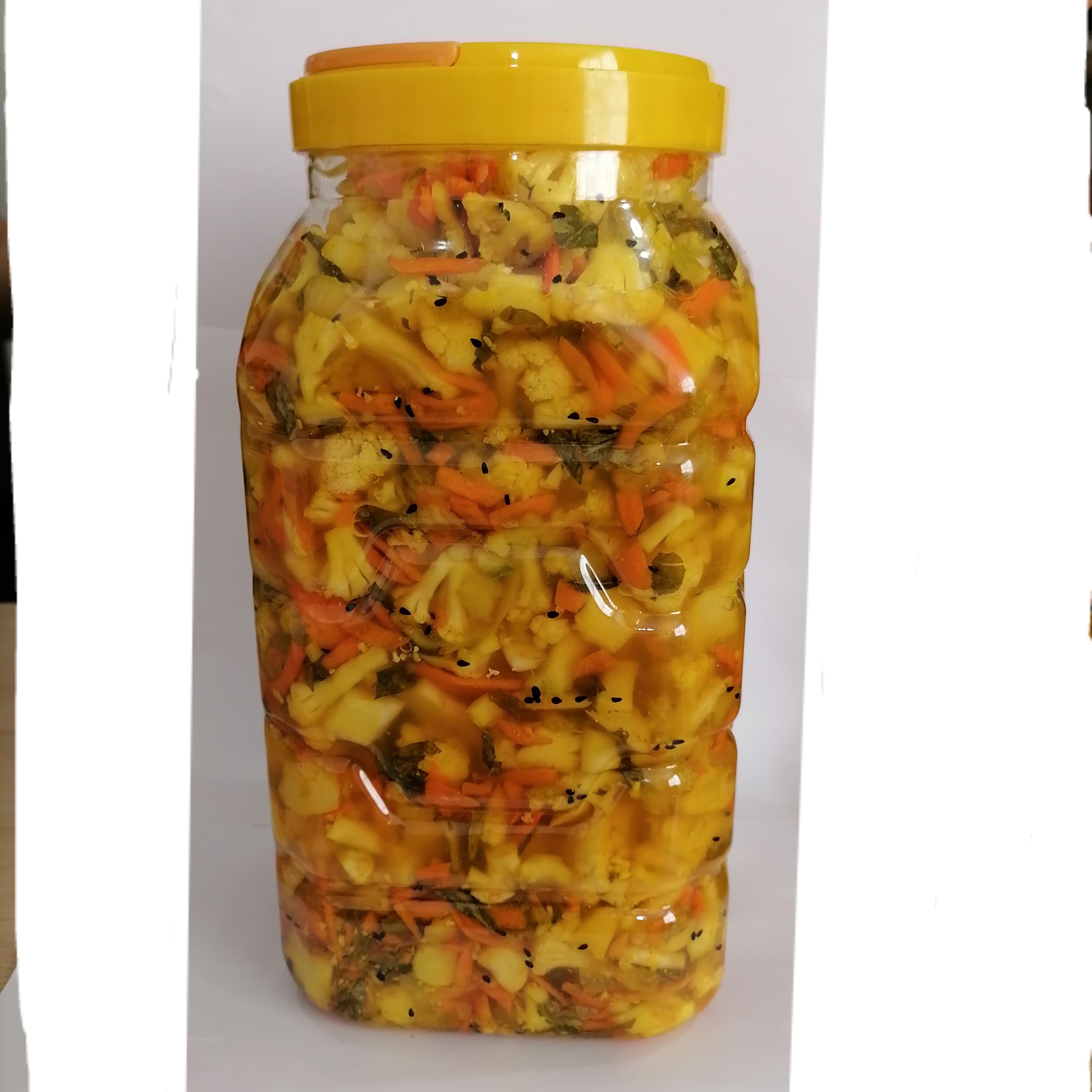 ترشی مخلوط سایز خیلی بزرگ 4 کیلویی