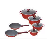 سرویس پخت و پز 10 پارچه عروس سری پارمیس مدل 9003 کد 160 