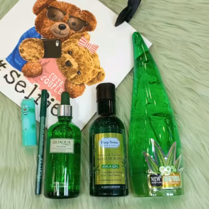 پک مراقبتی پوست هدیه سبز