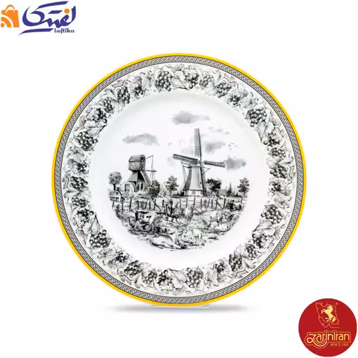 دیس گرد چینی زرین ایتالیا اف ویلیج تخت 34