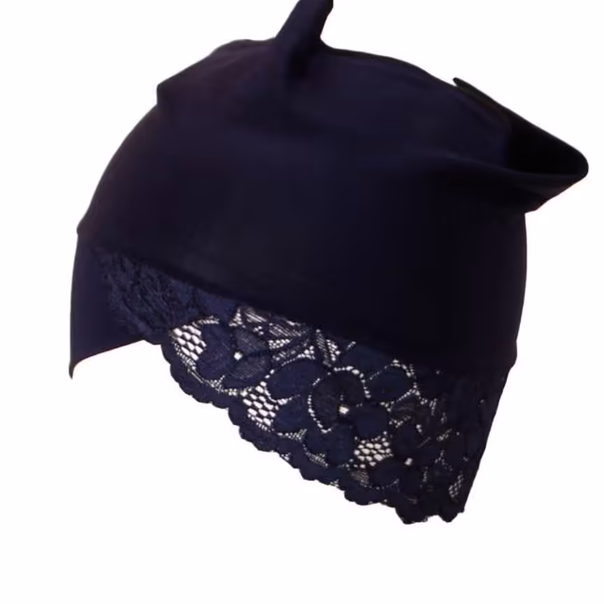 هد بند توربانی بسیار پهن و خوب این هدبند شبیه توربان است و نصف تور و نصف ریون