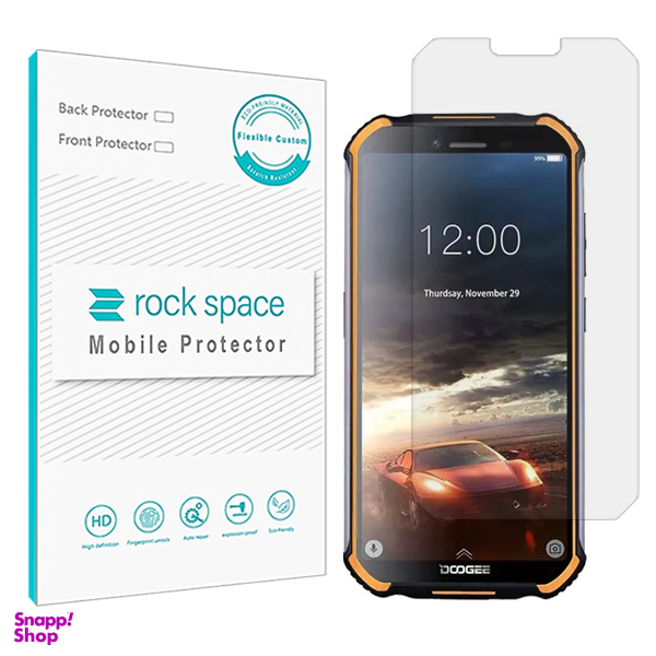 محافظ صفحه نمایش شفاف گوشی موبایل راک اسپیس مدل HyGEL مناسب برای دوجی S40