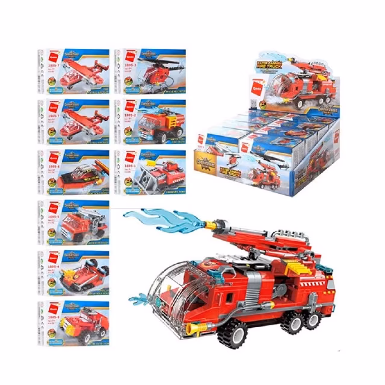 ساختنی کیومن مدل Fire کد 1805 بسته 8 عددی