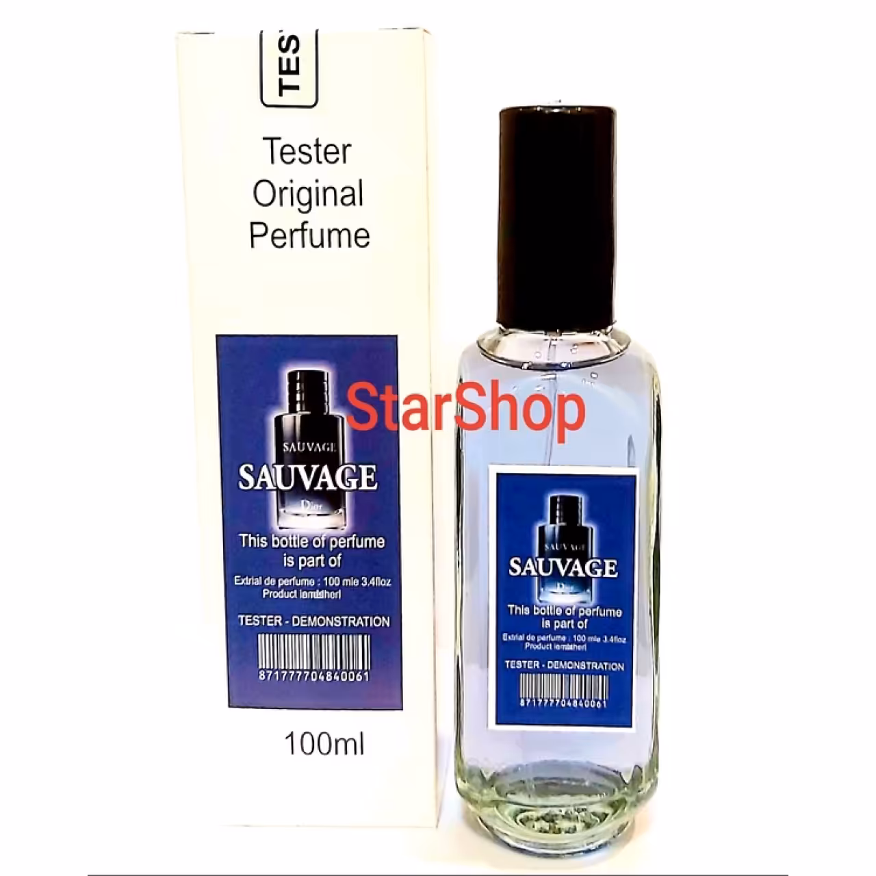 تستر ادکلن دیور ساواج مردانه حجم 100 میل