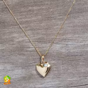 گردنبند زنانه مارک ژوپینگ مدل قلب