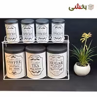 پاسماوری 7تیکه فلزی طرح کلاسیک