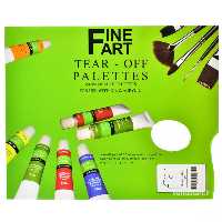پالت رنگ یکبار مصرف برند فاین آرت