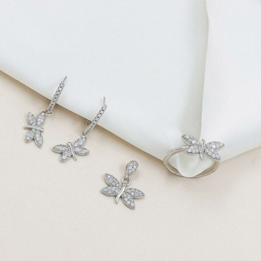 نیم ست نقره کد111