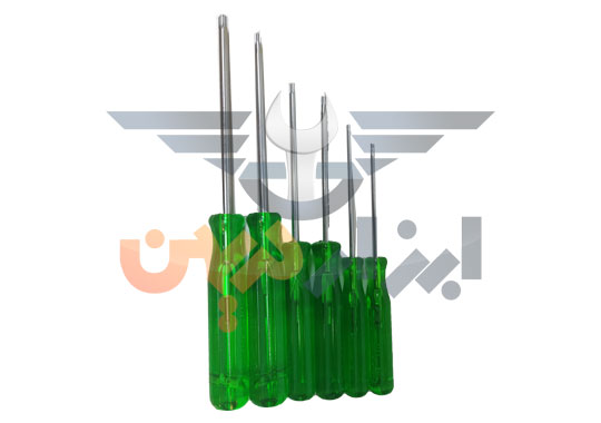 ست پیچ گوشتی ستاره ای آلنی ایت مدل eight txd-s6