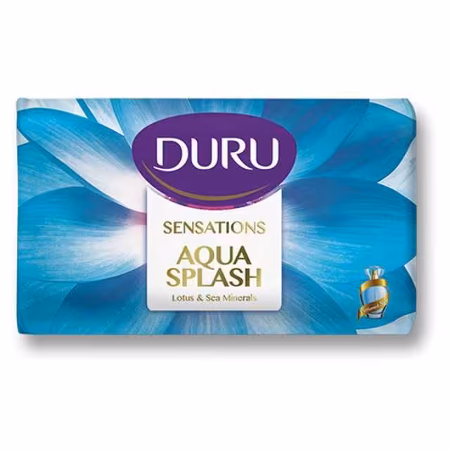 صابون دورو آبی AQUA SPLASH وزن 125 گرم