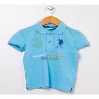 تی شرت یقه پولو سبز پسرانه و بچگانه رنگ Yesel Vr093 U.S. Polo Assn.