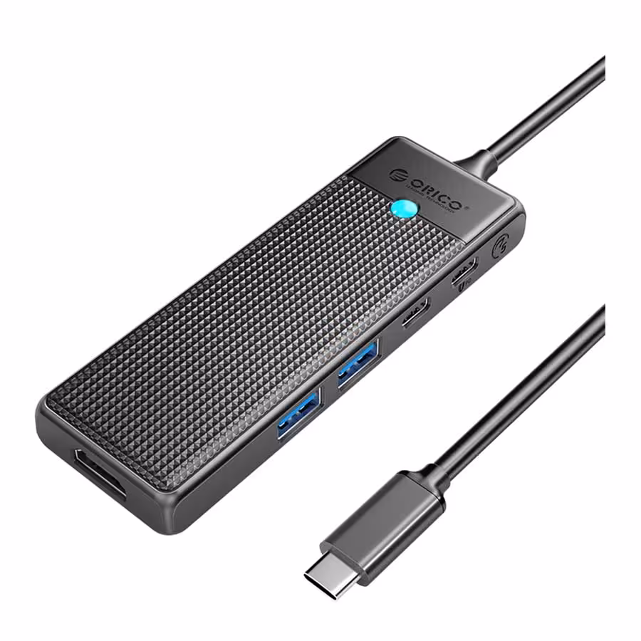 قیمت و خرید هاب USB-C پنج پورت اوریکو مدل PWD-5P | یاس ارتباط
