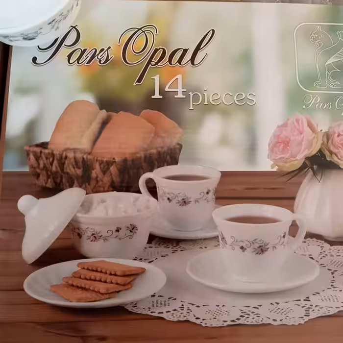 سرویس فنجان و نعلبکی آرکوپال  (فنجان چای خوری ) فنجان نعلبکی 