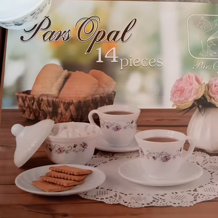 سرویس فنجان و نعلبکی آرکوپال  (فنجان چای خوری ) فنجان نعلبکی 