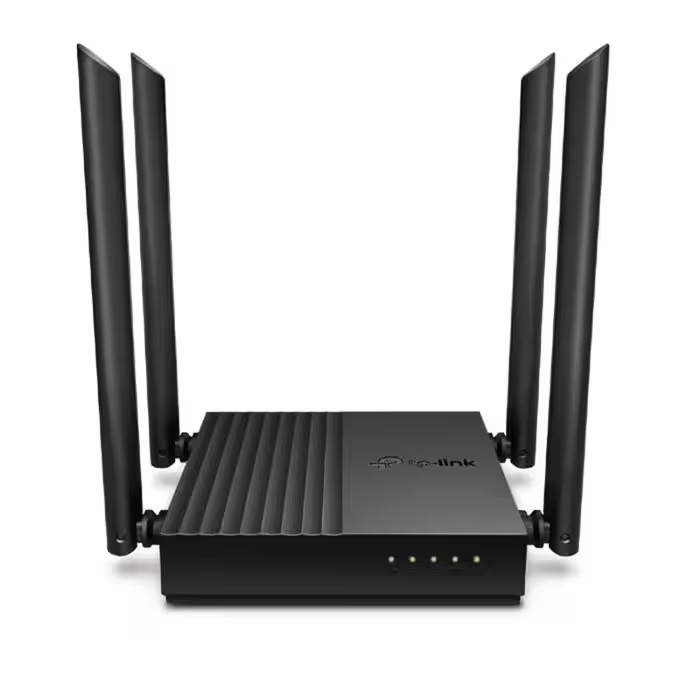 خرید و قیمت روتر بیسیم و دوباند AC1200 تی پی لینک مدل Archer C64