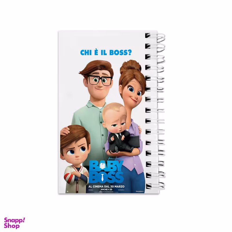 دفترچه یادداشت ۶۴ برگ مدل to do list طرح کارتون boss baby کد abc-07210