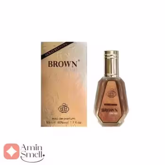 ادکلن براون ارکید گلد ادیشن فرگرانس ورد 50 میل | Brown Orchid Gold Edition