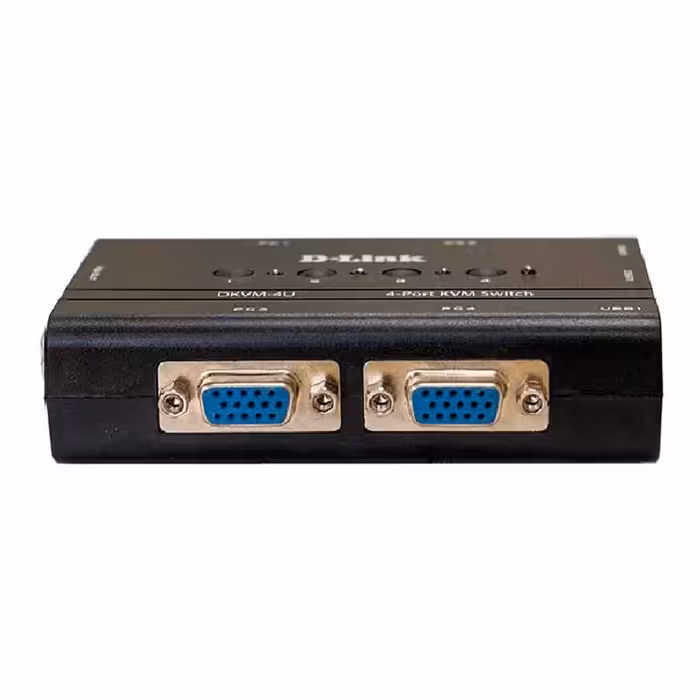 قیمت و خرید سوییچ 4 پورت KVM USB دی لینک مدل DKVM‎-4U | یاس ارتباط