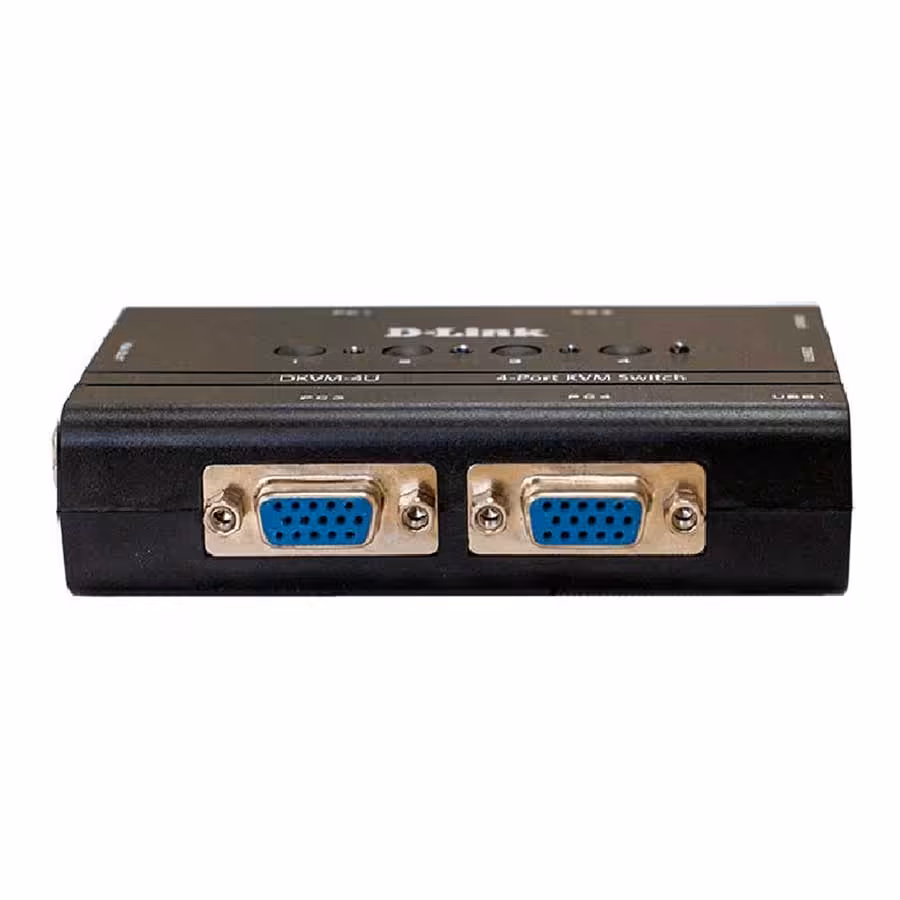 قیمت و خرید سوییچ 4 پورت KVM USB دی لینک مدل DKVM‎-4U | یاس ارتباط