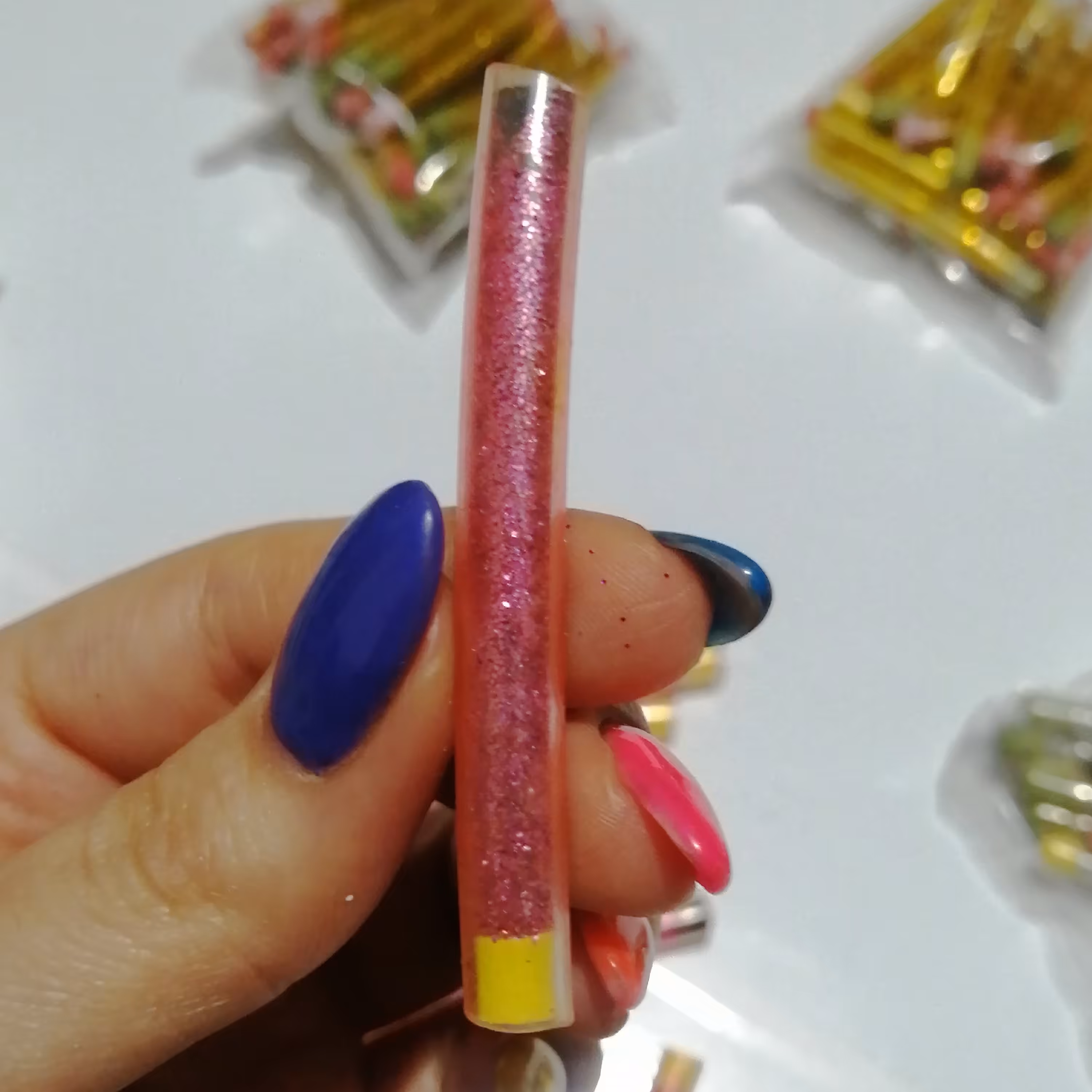 پودر اکلیل کوچک صورتی 3