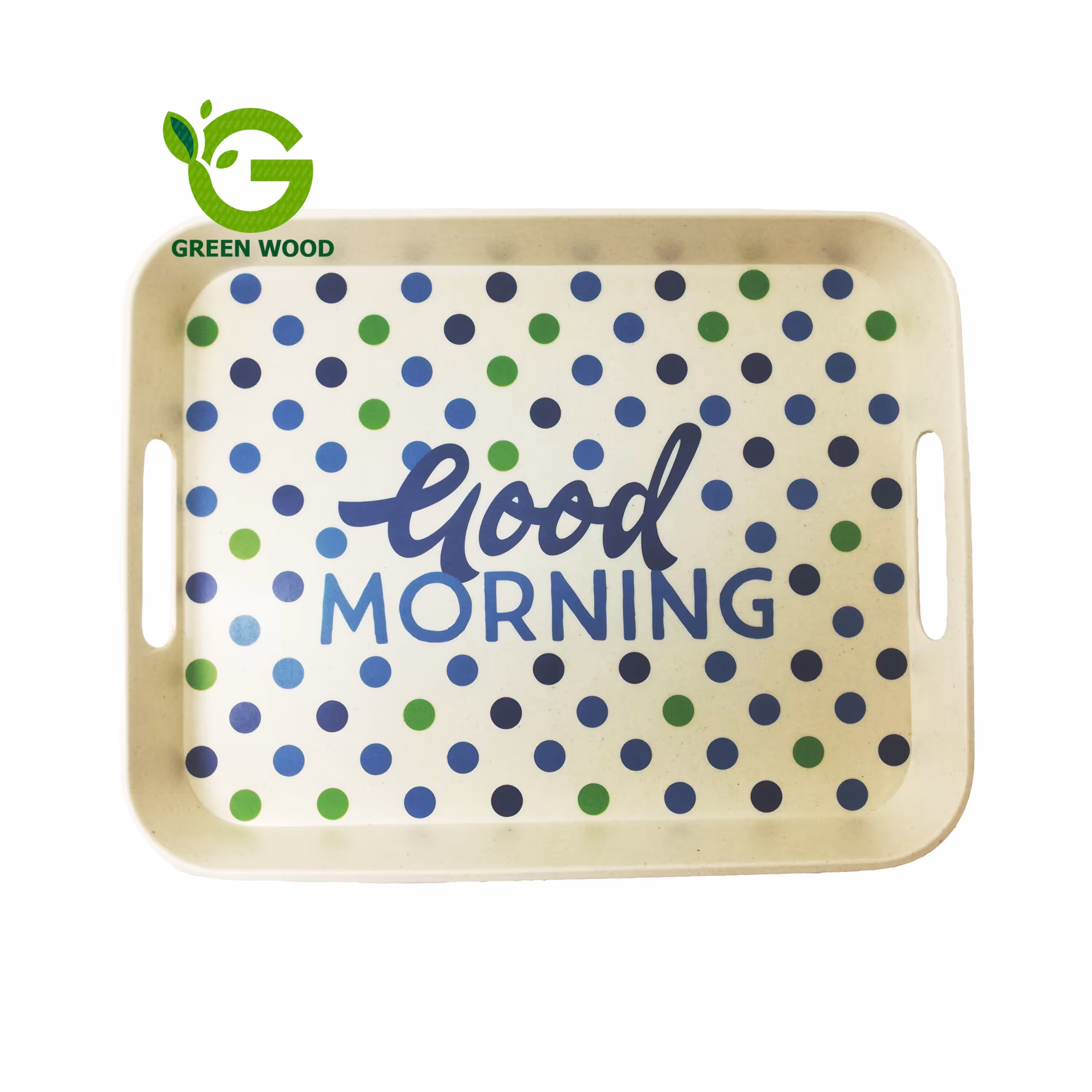 سینی پذیرایی بامبو فایبر کد Gw140702018