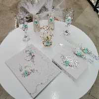 ست بله برون اقتصادی فیروزه ای 