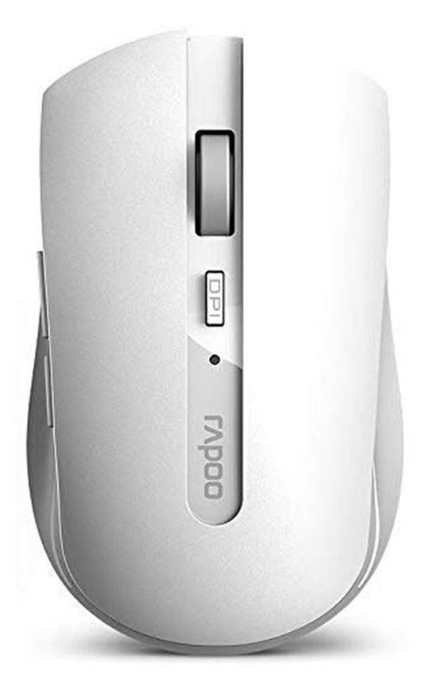 موس بی سیم و بلوتوث رپو مدل Mouse Rapoo 7200M (سفید)