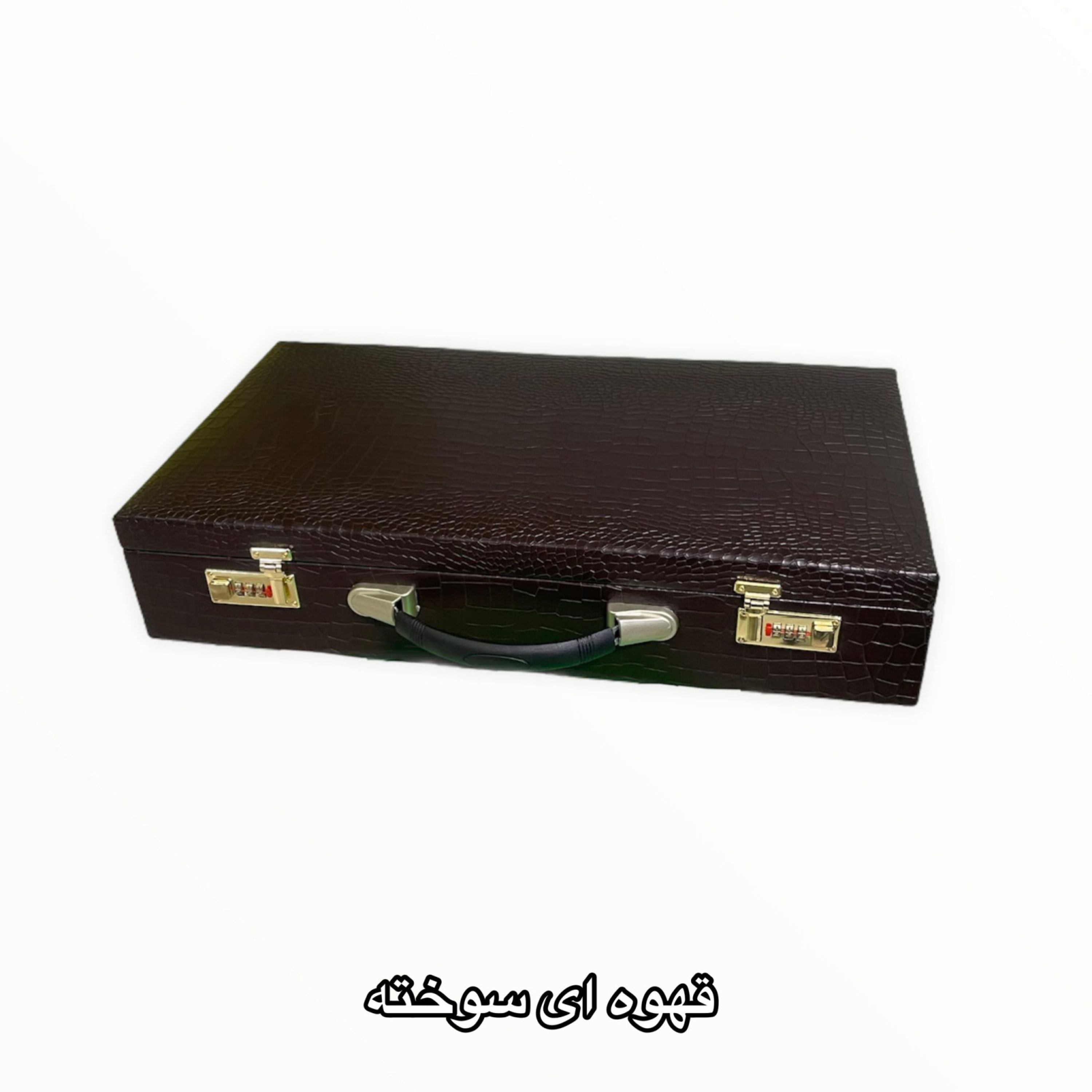 کیف شطرنج مدل چرم کروکودیل 50 سانتی