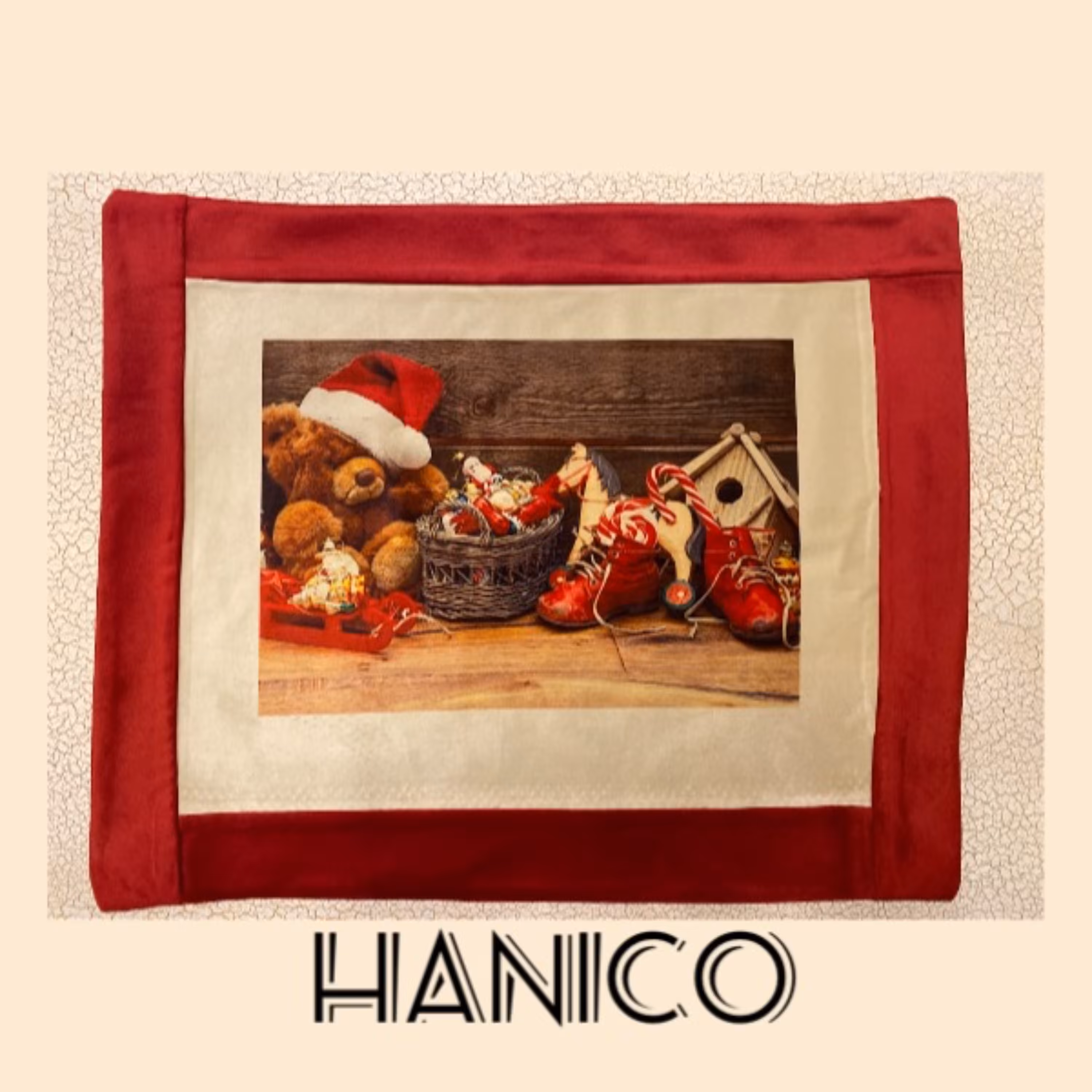 زیربشقابی مخمل کد 101