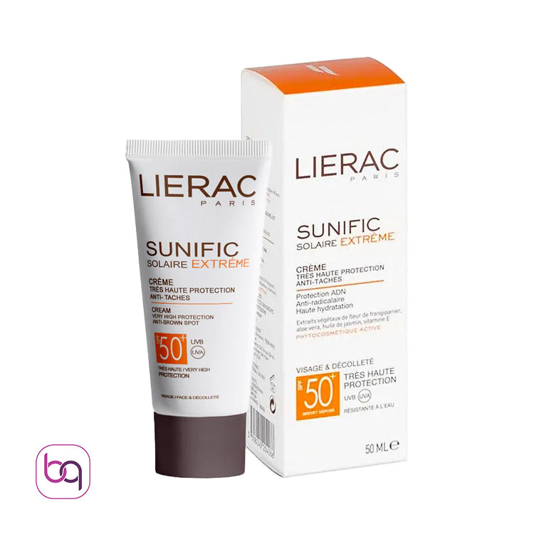 ضد آفتاب لیراک LIERAC SUNIFIC SPF50 - بانه گالری