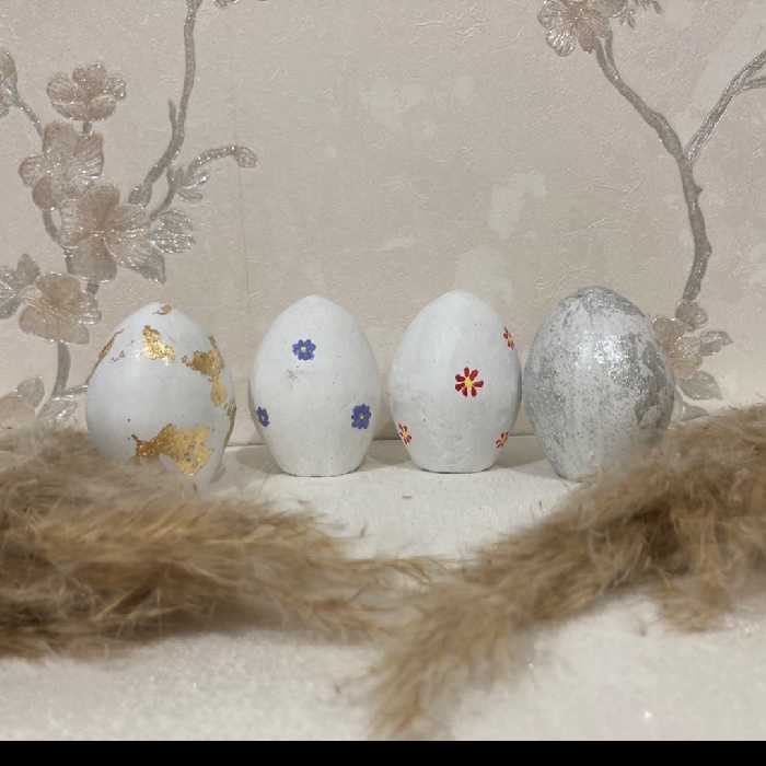 تخم مرغ عید پودرسنگی در طرح های مختلف 