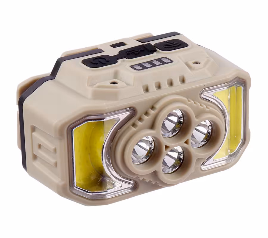 چراغ پیشانی شارژی و سنسور دار مدل HX-815S