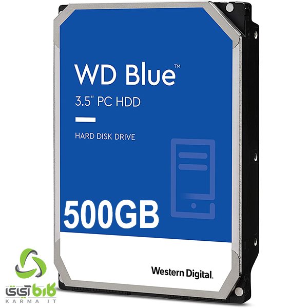 هارد اینترنال وسترن دیجیتال مدل Blue 500GB - فروشگاه کارما آیتی