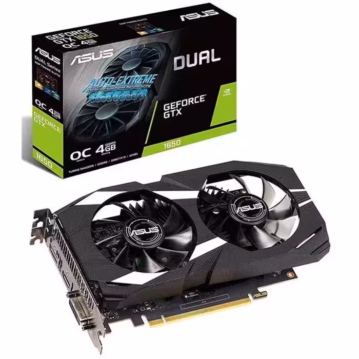 کارت گرافیک ایسوس ASUS Graphics Card DUAL-GTX1650-O4G 4GB