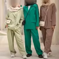 کت و شلوار زنانه مازراتی کنزو دوخت سفارشی 