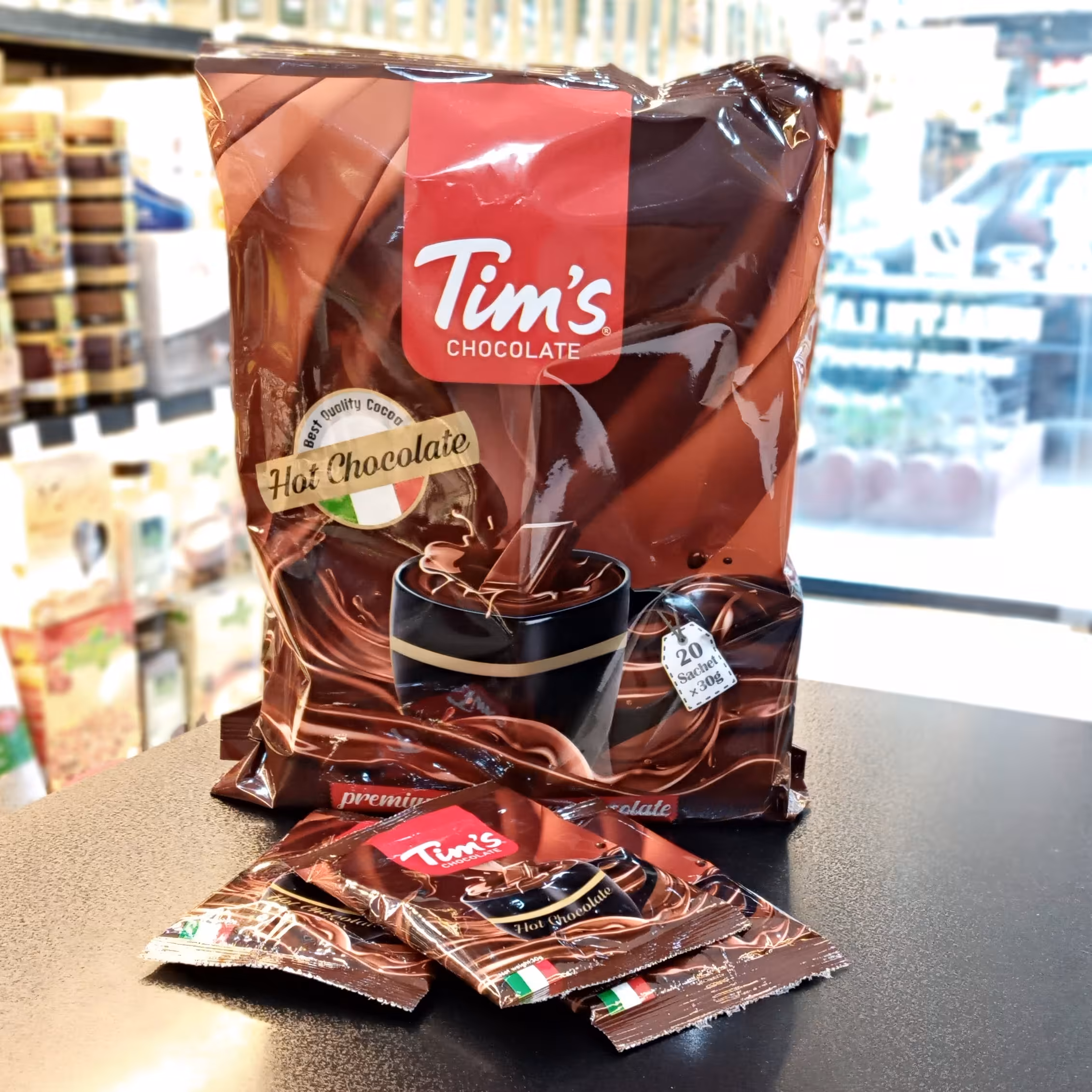 هات چاکلت ساشه ای تیمز