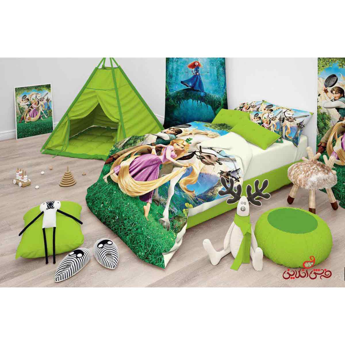 روتختی طرح انیمیشن های دلیر و راپونزل(گیسو کمند) کد 2102