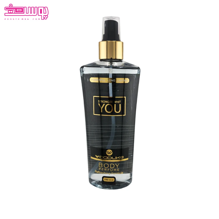 بادی اسپلش مردانه استرانگر ویت یو وودلایک حجم 250ml