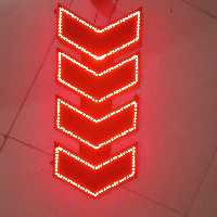 تابلو ال ای دی فلش ابعاد 50در20 مناسب نسب پشت شیشه