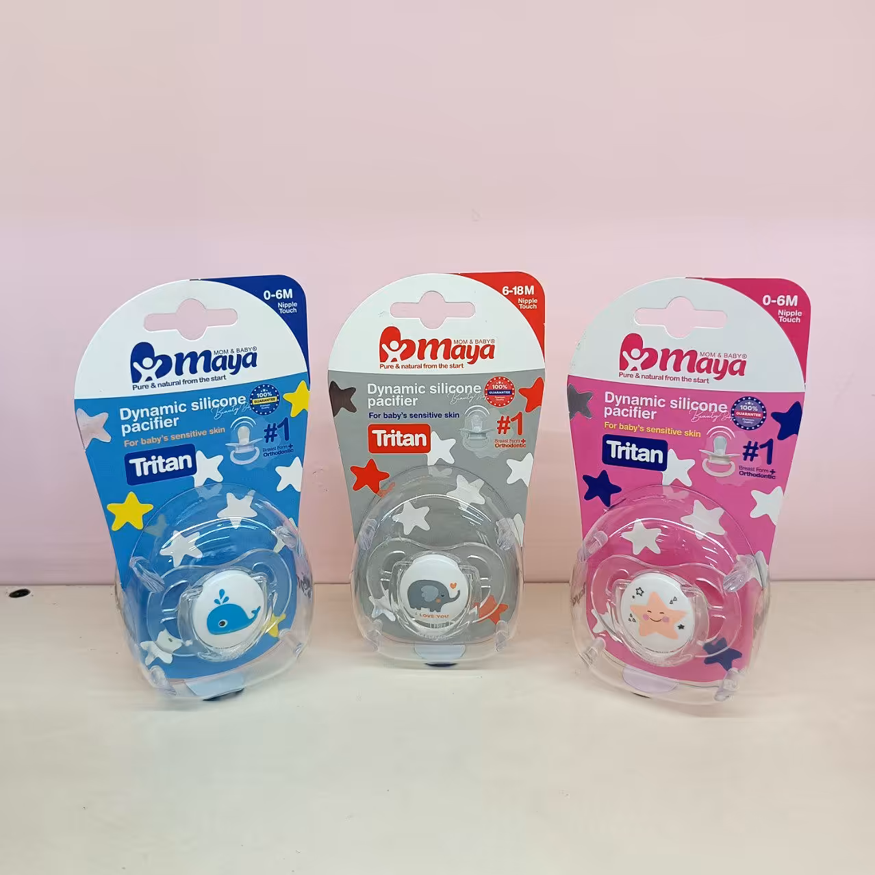 پستانک ارتودنسی مایا